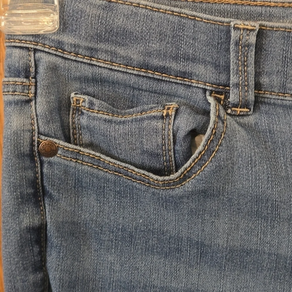B'Gosh Bootcut Denim Blue Jeans with Comfortable Fit 5 pocket Girls size 12R EUC